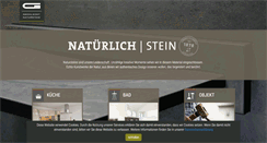 Desktop Screenshot of gschlechtnaturstein.de